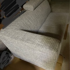 ソファー　グレー　美品
