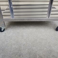 試食デモ販売に 専用台付 鉄板焼 模擬店 デモキッチンカー 道の駅 移動販売 祭り