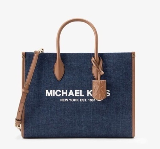 MICHAEL KORS】MIRELLA EW デニムトート ミディアム【新作】