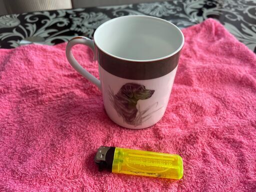 超希少　ドック　犬柄　エルメス コーヒーカップ　洋食器/陶器/HERMES 超希少 ドック 犬柄 エルメス コーヒーカップ 洋食器/陶器/HERMES