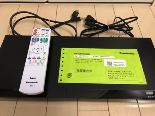 Panasonic ブルーレイ DIGA DMR-BRS530 - 東京都の家電
