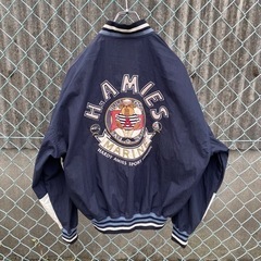 入手困難 90s HARDY AMIES ハーディエイミス  刺繍 スタジャン