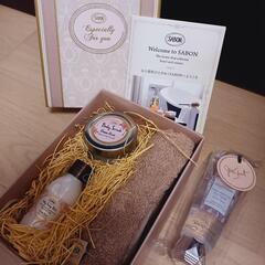 SABON♡ギフトBOX＆JILLSTUART♡ハンドジェル