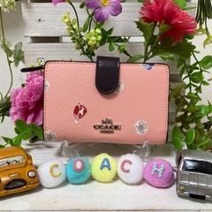 COACH財布 ダイヤ柄 新品未使用