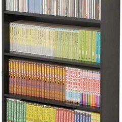 【引き取り限定】  収納棚　本　CD DVD コミックラック 本棚