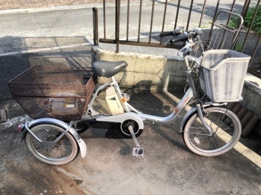 ヤマハ パス ワゴン アシスト付き 電動3輪自転車