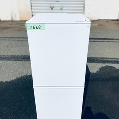 ✨2020年製✨2664番 ニトリ✨2ドア冷蔵庫✨NTR-106WH‼️