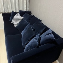 25年品質保証付 美品 IKEA ストックホルム 3人掛けソファ