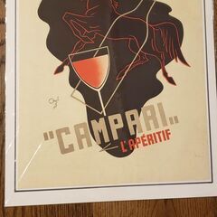 ヴィンテージポスター Campari l’aperitif – ...