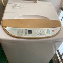 決まりました　SANYO 洗濯機　6キロ