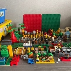 LEGO デュプロ　動物　恐竜　大量　レア