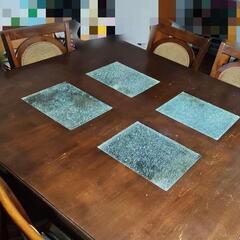 【最終値下げ!】ダイニングテーブル7点セット