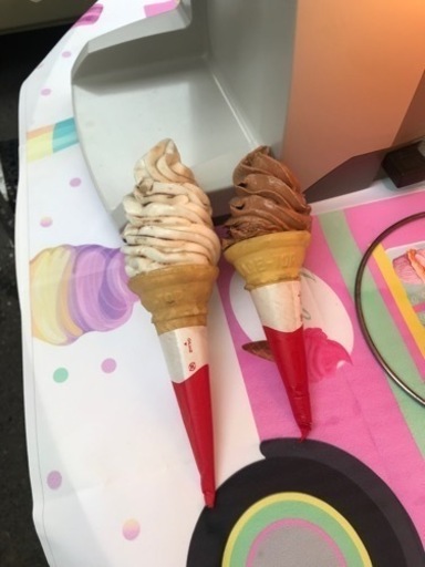 サンデンワンショット、ソフトクリームライト、食品サンプルセット サンデンワンショット、ソフトクリームライト、食品サンプルセット