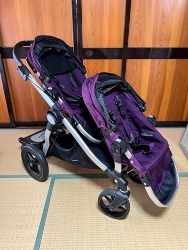 ベビージョガー　シティセレクト　マキシコシセット　縦型双子ベビーカー