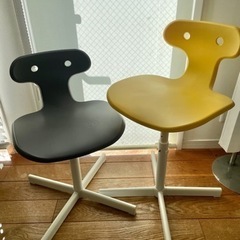 IKEA 高さ調整可能椅子　2脚セット