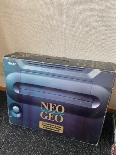 NEO GEO 箱付き 動作品 ソフト、コントローラー付き 【公式通販】