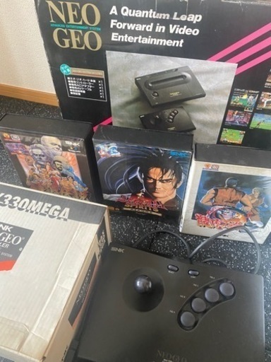 NEO GEO 箱付き 動作品 ソフト、コントローラー付き NEO GEO 箱付き 動作品 ソフト、コントローラー付き 【公式通販】