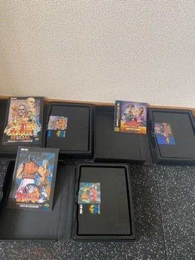 NEO GEO 箱付き 動作品 ソフト、コントローラー付き