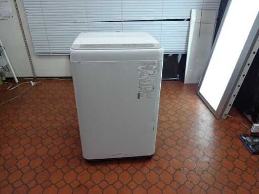 ID 124639 洗濯機 パナソニック 5K ２０１９年製 へこみ有 NA-F50B13 ...
