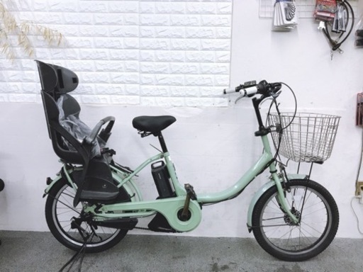 ブリヂストンビッケ2  子供乗せ電動自転車　シート付きのお買い得