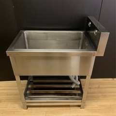 業務用 一層シンク 流し台 調理器具 厨房機材 洗浄済み キッチン 手洗い場