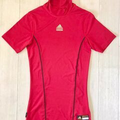 adidas ★ アディダス　半袖インナーシャツ　M