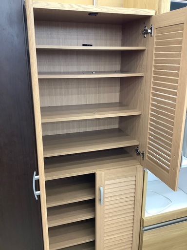 トレファク鶴ヶ島店】ミラー付きシューズボックス