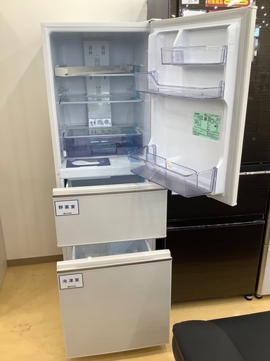 MITSUBISHI 3ドア冷蔵庫　272l 2020年製