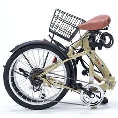 未使用！！ 20インチ 折り畳み自転車 6段変速 マイパラス M209OSⅢ カフェ シティサイクル 折りたたみ 自転車 西岡店