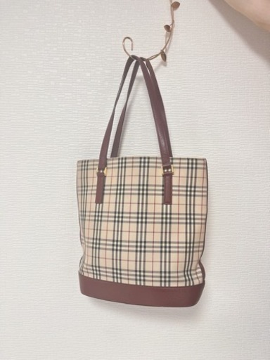 Burberry トートバッグ　ノバチェック柄