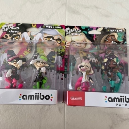 スプラトゥーン　amiibo　シオカラーズ　テンタクルズ