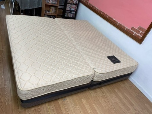 ベッド シングル クイーン bed 大きい 寝具 日本製 綺麗 配送可能 8330円