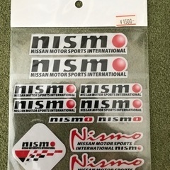 【新品未使用】nismo ニスモ ステッカー/シール