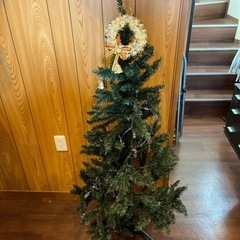 値下げ　クリスマスツリー 　木　 オーナメント　飾り付き