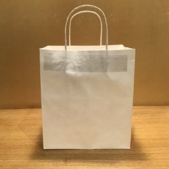 【ネット決済】白紙袋　50枚（1セット）