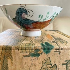 ご飯茶碗　皿　陶器　九谷焼