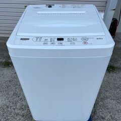 【ネット決済】超美品 2021年製 洗濯機 ヤマダセレクト 6k...