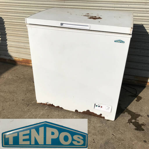 PH9/75　TENPOS テンポスバスターズ 冷凍ストッカー 冷凍庫 TBCF-140-RH 140L 動作品 厨房機器　