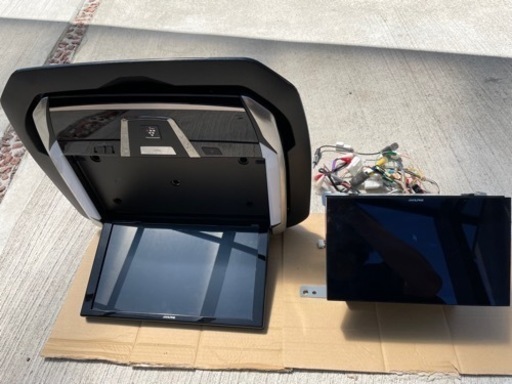 ALPINE EX11Z-AL＆フリップダウンモニター12.8インチ