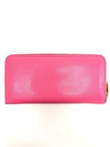 サンローラン　長財布　ピンク Yves Saint Laurent イヴサンローラン レザー 長財布 ピンク - メルカリ