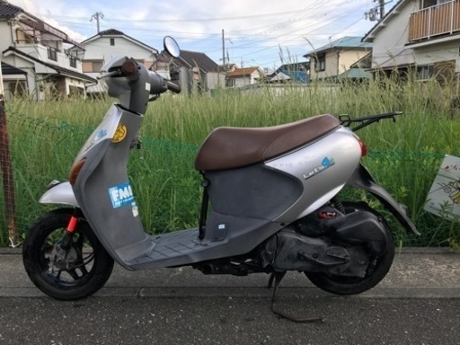 スズキ SUZUKIレッツ4 シルバー 【原付】