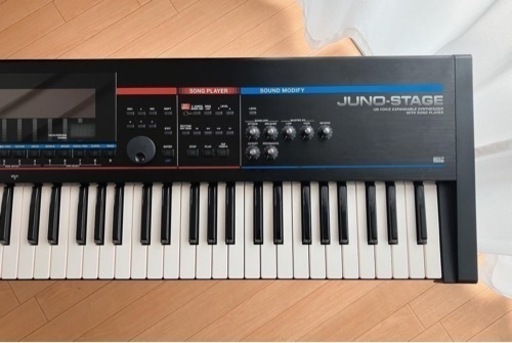 Roland JUNO-STAGE / MICRO CUBE RX、シンセサイザー、アンプセット