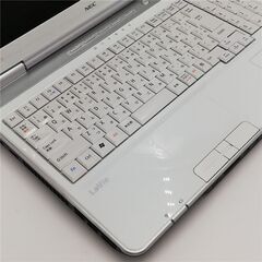 保証付 新品SSD Wi-Fi有 16型ワイド ノートパソコン NEC PC-LL750AS1BW 中古良品 Core i5 4GB BD-R 無線 Windows10 Office 即使用可 保証付 新品SSD Wi-Fi有 16型ワイド ノートパソコン NEC PC-LL750AS1BW
