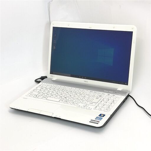 保証付 即使用可 Wi-Fi有 NEC 15.6型 ノートパソコン PC-LS550FS1YW 中古良品 第2世代 Core i5 4GB DVDマルチ 無線 Windows10 Office