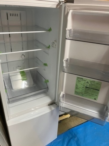 決まりました】東芝 2ドア冷凍冷蔵庫 170L ファン式冷凍庫 右開き