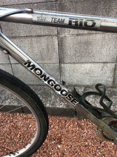 引き取りに来られる方に、mongoose mongoose マングース BMX 室内保管