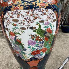 超特大 壺 3分割 高さ2m 骨董品 インテリア