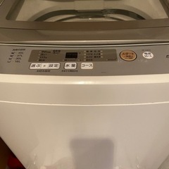 AQUS洗濯機　0円