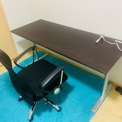 【譲渡先決まりました】パソコンテーブル&椅子セット