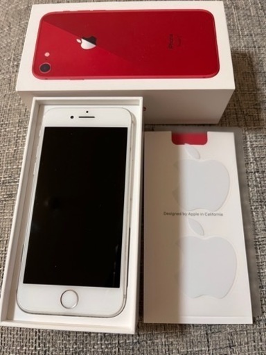 iPhone8  64G ホワイト　SIMフリー　美品